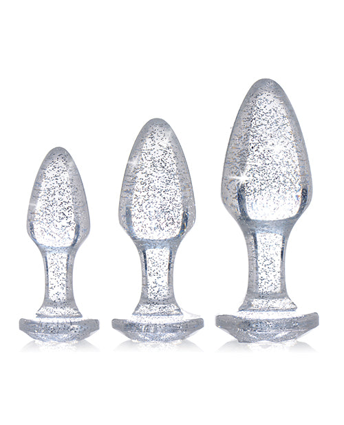 Glitter Gem Anal Plug Set