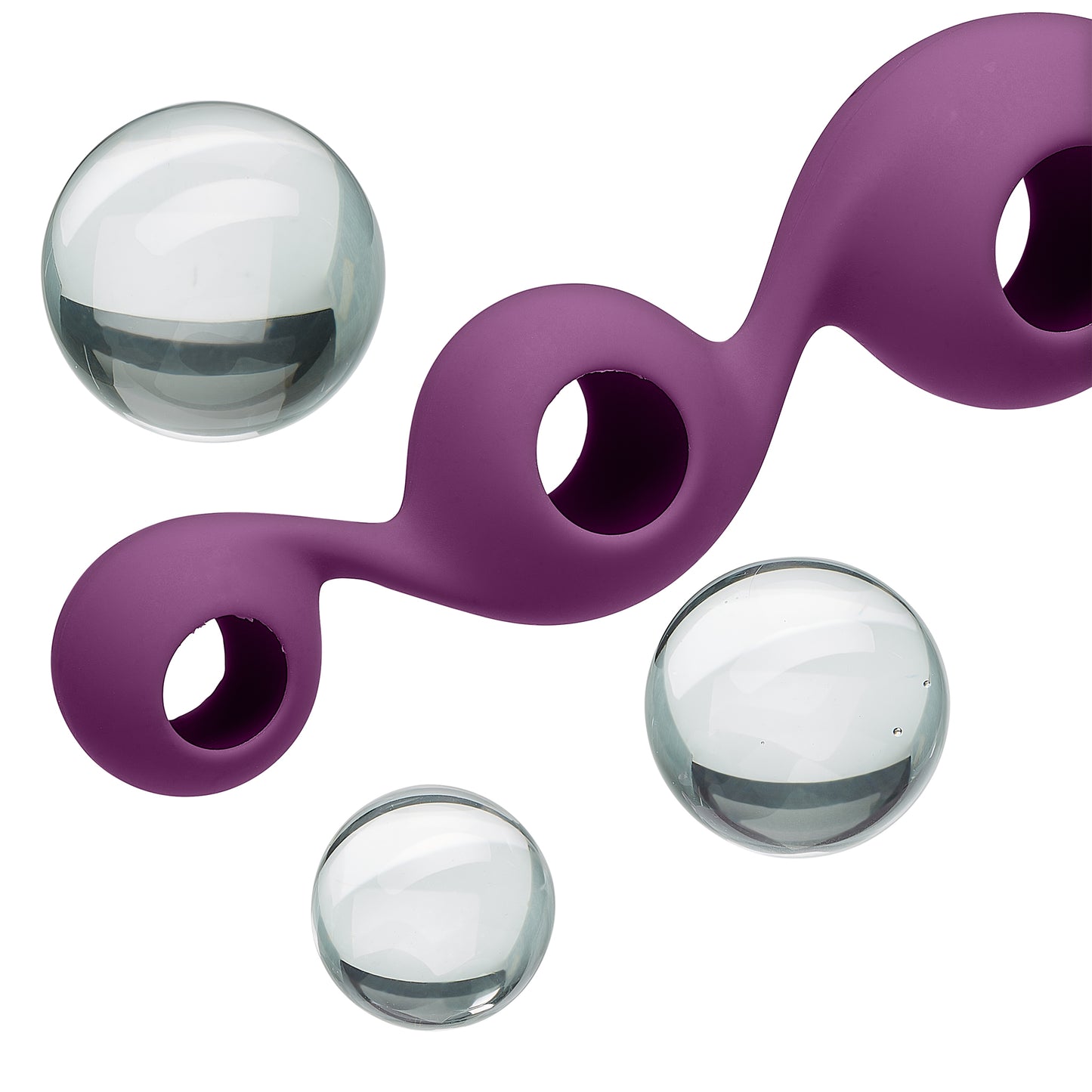 Cloud 9 Health & Wellness Borosilicate Kegel Training Set