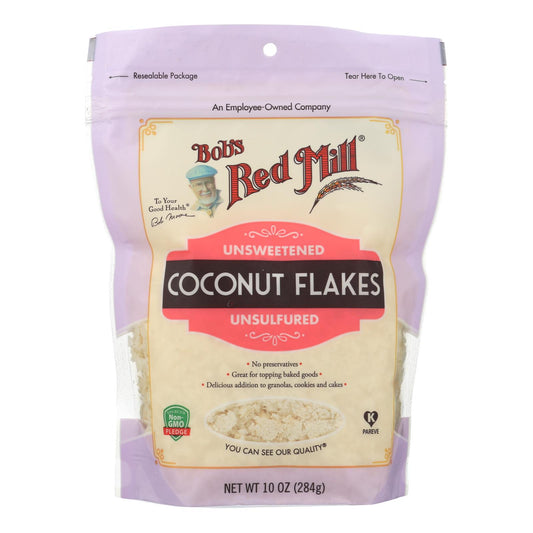 Bob's Red Mill - Coconut Flakes - Case Of 4-10 Oz