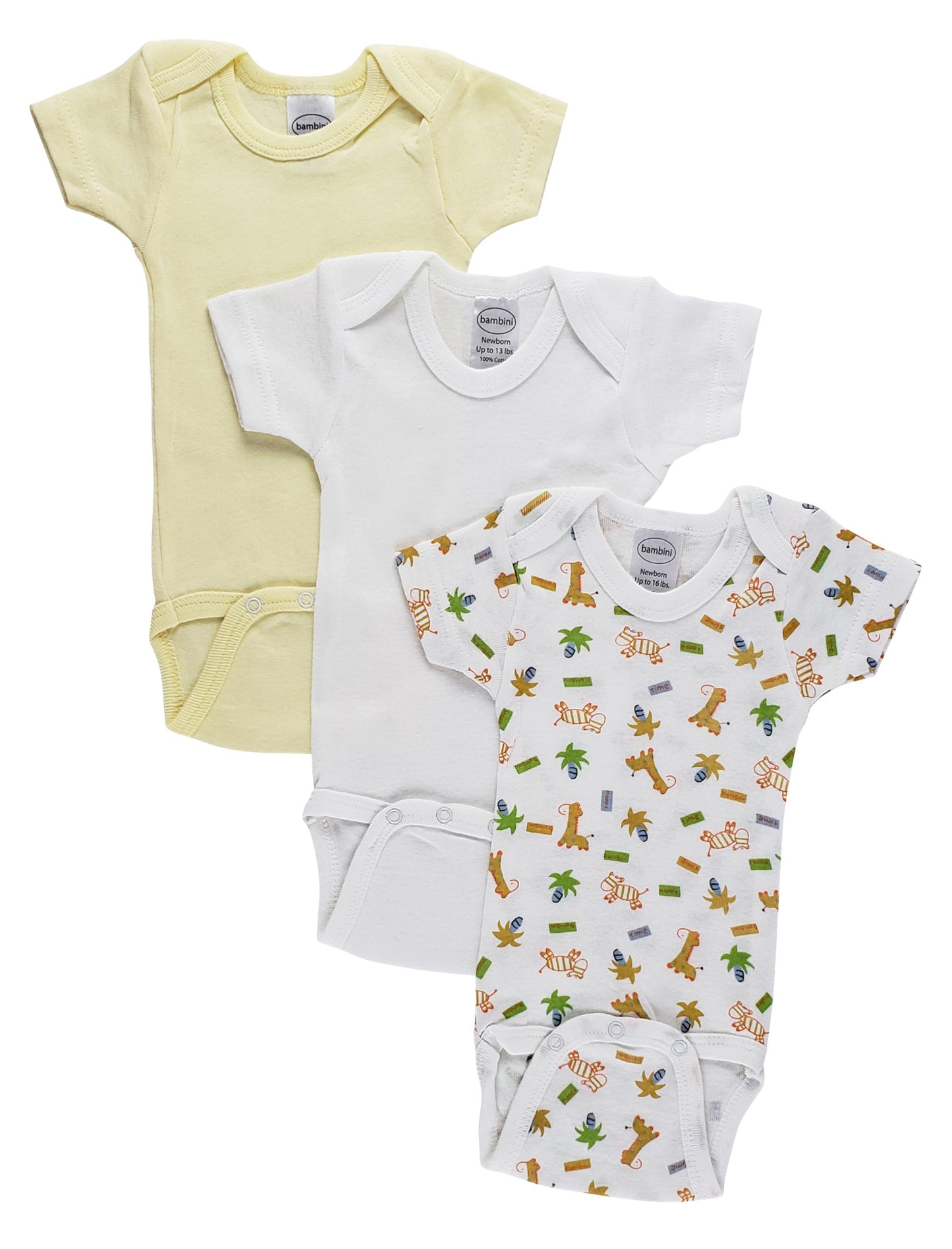 Boys' Printed Short Sleeve Variety Pack