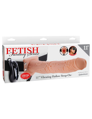 Fetish Fantasy 11 Vibrating Hollow Strap On