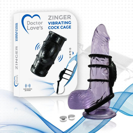 Doctor Love Zinger Vibrating Cock Cage
