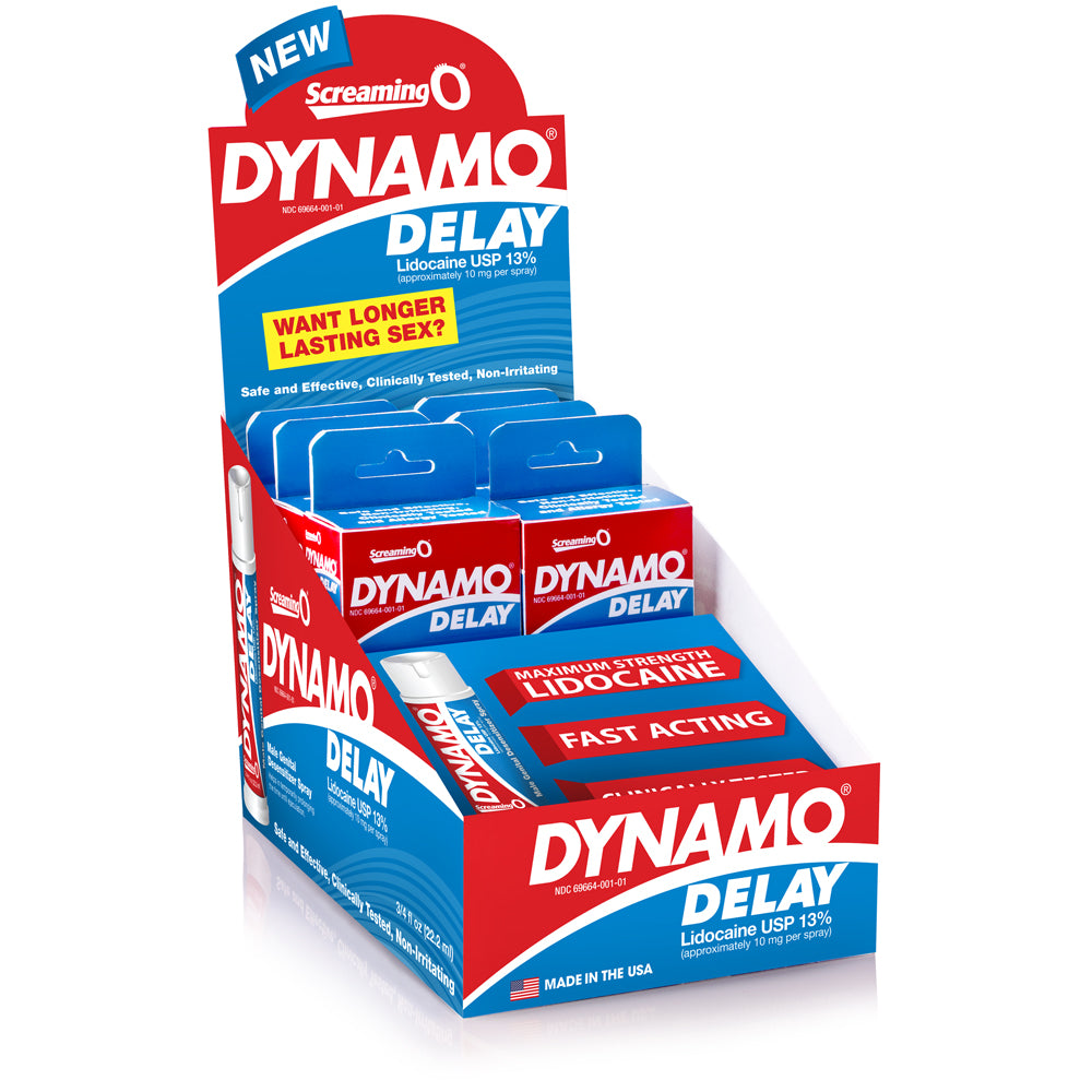 Dynamo Delay Spray Pop Box