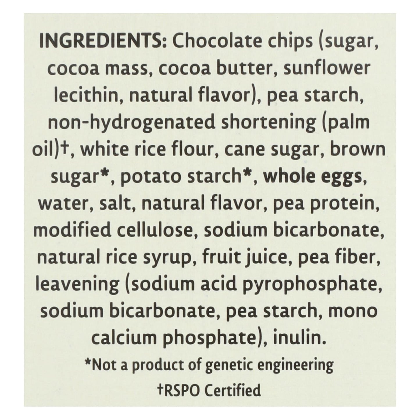 Kinnikinnick Cookies - Chocolate Chip - Case Of 6 - 8 Oz.