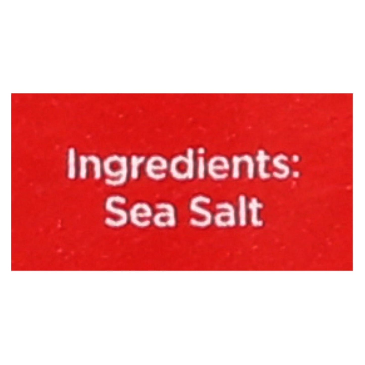 La Baleine Sea Salt Sea Salt - Coarse - 26.5 Oz - Case Of 12