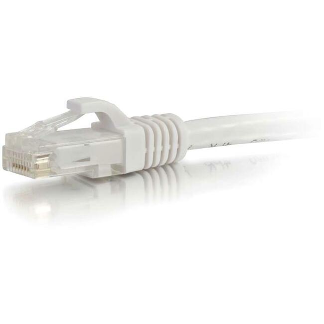 C2G-3ft Cat6 Snagless Unshielded (UTP) Network Patch Cable - White