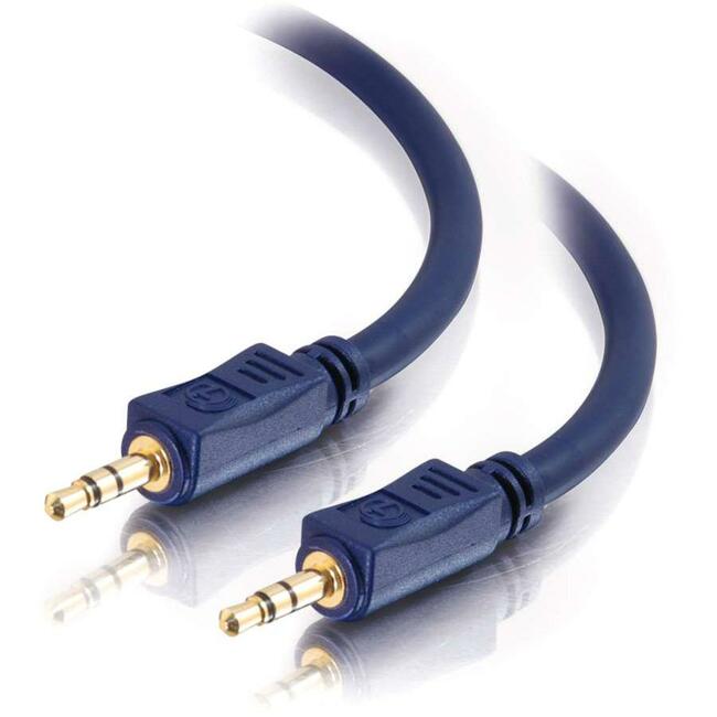 C2G 75ft Velocity 3.5mm M/M Stereo Audio Cable