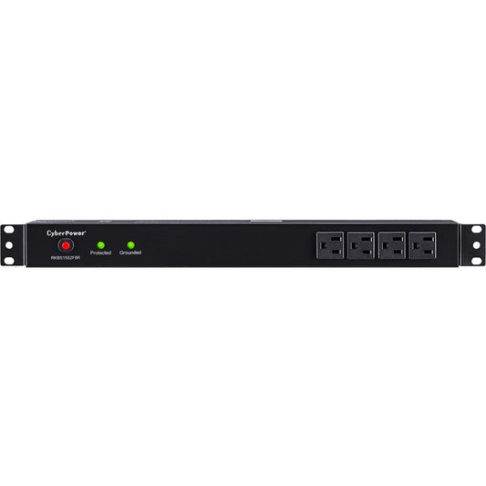 CyberPower Rackbar Surge Suppressor RM 1U RKBS15S4F12R 15A 16-Outlet