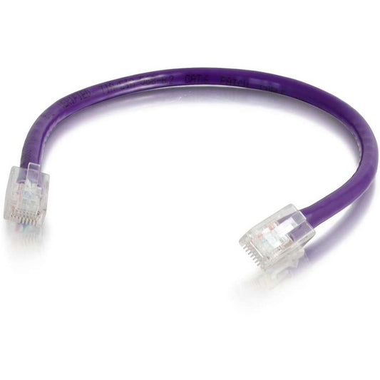 C2G-6ft Cat6 Non-Booted Unshielded (UTP) Network Patch Cable - Purple