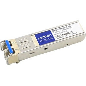 Cisco CWDM-SFP-1510 Compatible TAA Compliant 1000Base-CWDM SFP Transceiver (SMF, 1510nm, 100km, LC)