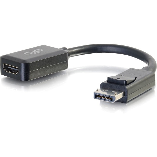 C2G 8in DisplayPort to HDMI Adapter - DP to HDMI - M/F Black