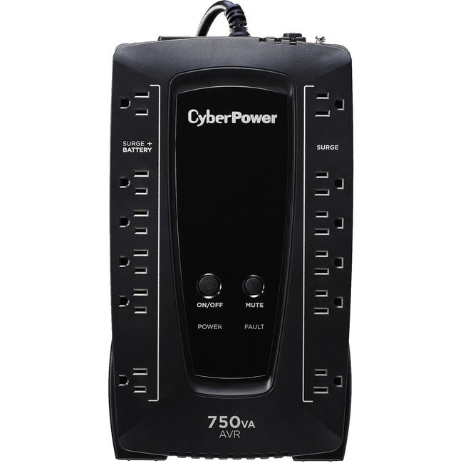 CyberPower AVR Series AVRG750U 750VA 450W Desktop UPS with AVR and USB