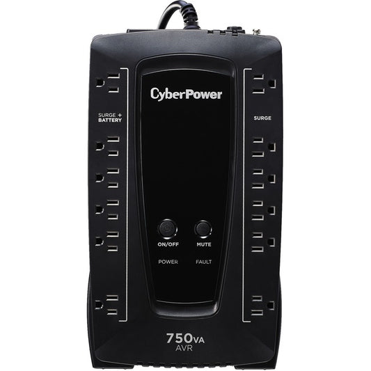 CyberPower AVR Series AVRG750U 750VA 450W Desktop UPS with AVR and USB