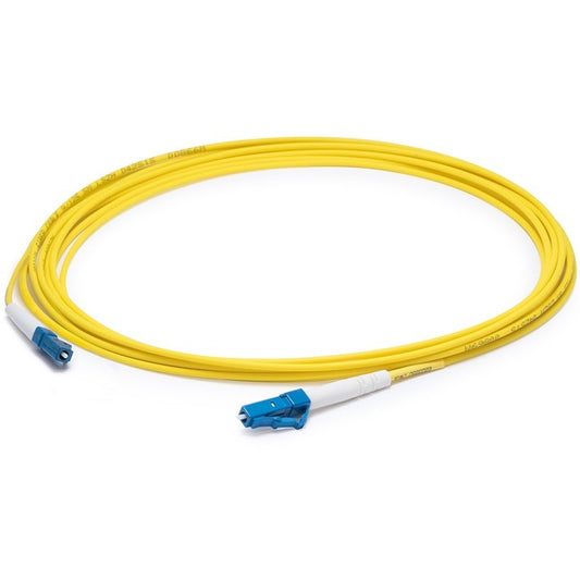 AddOn 15m LC (Male) to LC (Male) Yellow OS1 Simplex Fiber OFNR (Riser-Rated) Patch Cable