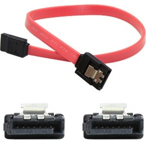 AddOn 5-pack of 46cm (1.5ft) SATA Female to Female Red Serial Cables