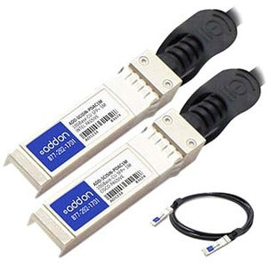AddOn Cisco SFP-H10GB-CU1M to Intel XDACBL1M Compatible TAA Compliant 10GBase-CU SFP+ to SFP+ Direct Attach Cable (Passive Twinax, 1m)