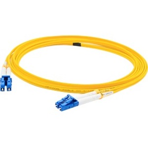 AddOn 1m ALC (Male) to ALC (Male) Yellow OS1 Simplex Fiber OFNR (Riser-Rated) Patch Cable