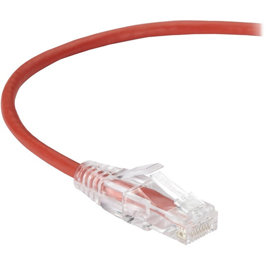 Black Box CAT6A UTP Slim-Net Patch Cable, 28AWG, 500-MHz, PVC