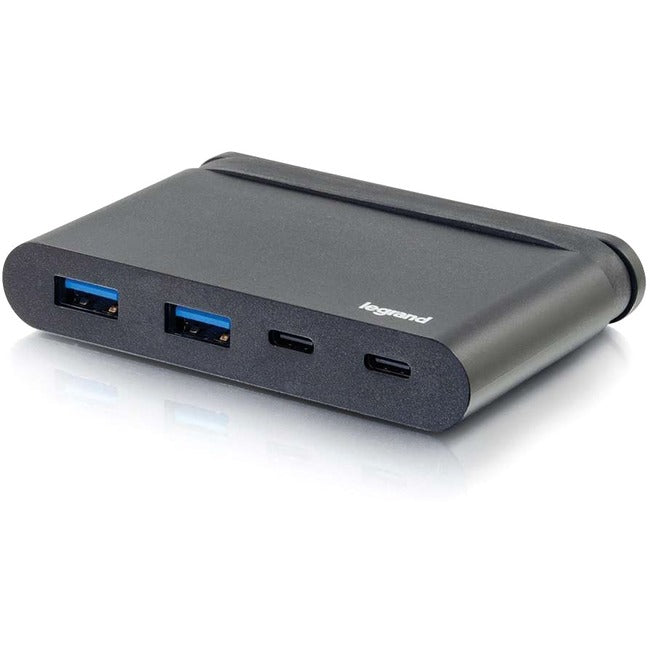 C2G USB C Mini Dock with HDMI, USB A and Power Delivery up to 100W -4K 30Hz